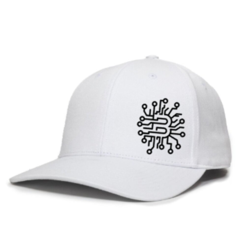 Bitcoin Blockchain Life Premium Unisex Snapback Hat (Solid Back)